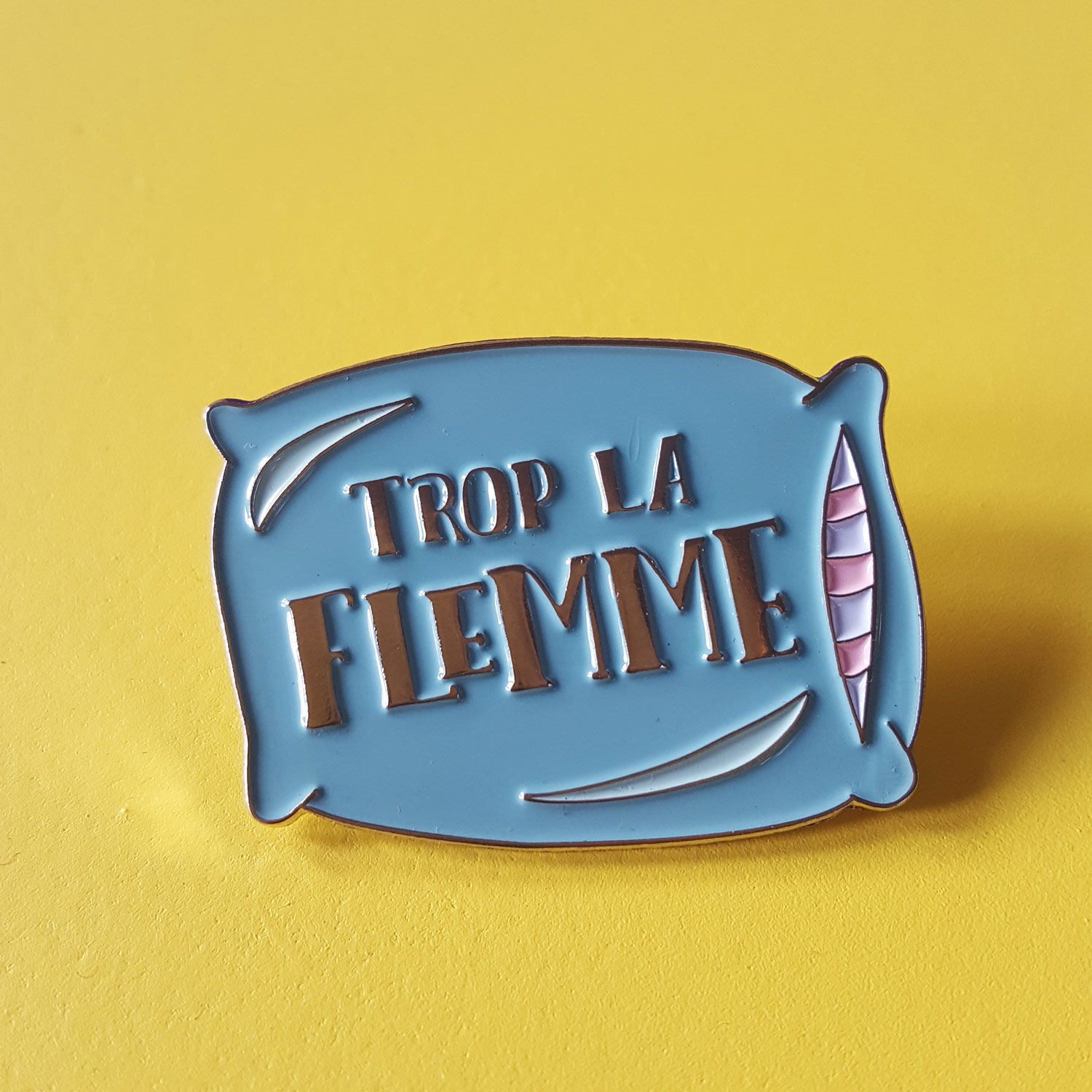 pins trop la flemme par de carton et d'étoiles