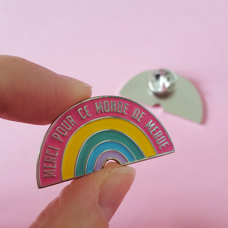 pins merci pour ce monde de merde par de carton et d'étoiles Accessoire