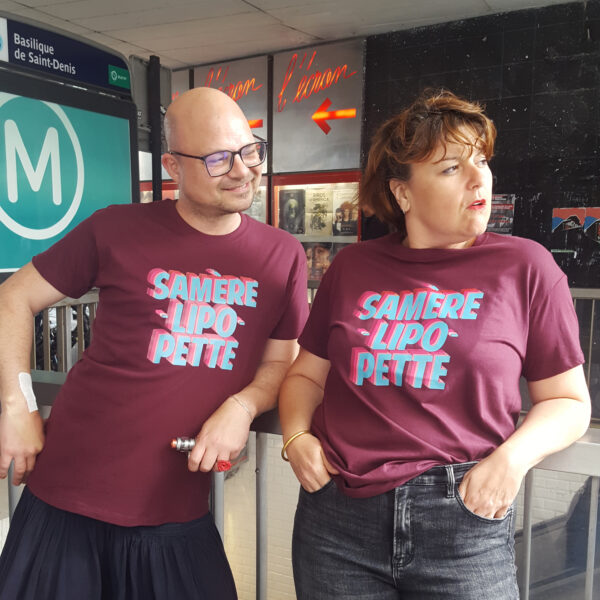 tshirt unisexe samèrelipopette De Carton et d'Étoiles