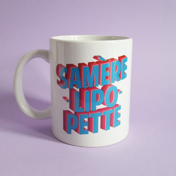 mug samèrelipopette par De Carton et d'Étoiles