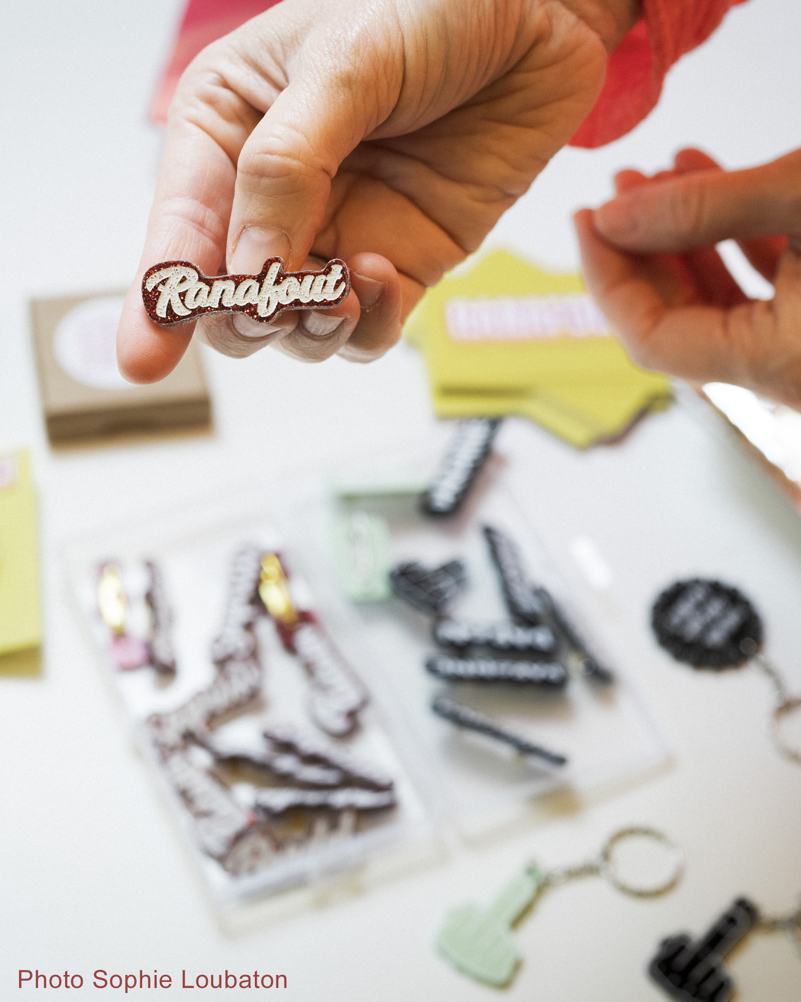 Sabine VINCENT DAUMAS, Madame RANAFOUT, fondatrice de la marque RANAFOUT, ambassadrice In Seine-Saint-Denis. La Courneuve jeudi 23 octobre 2025.  photo © sophie loubaton